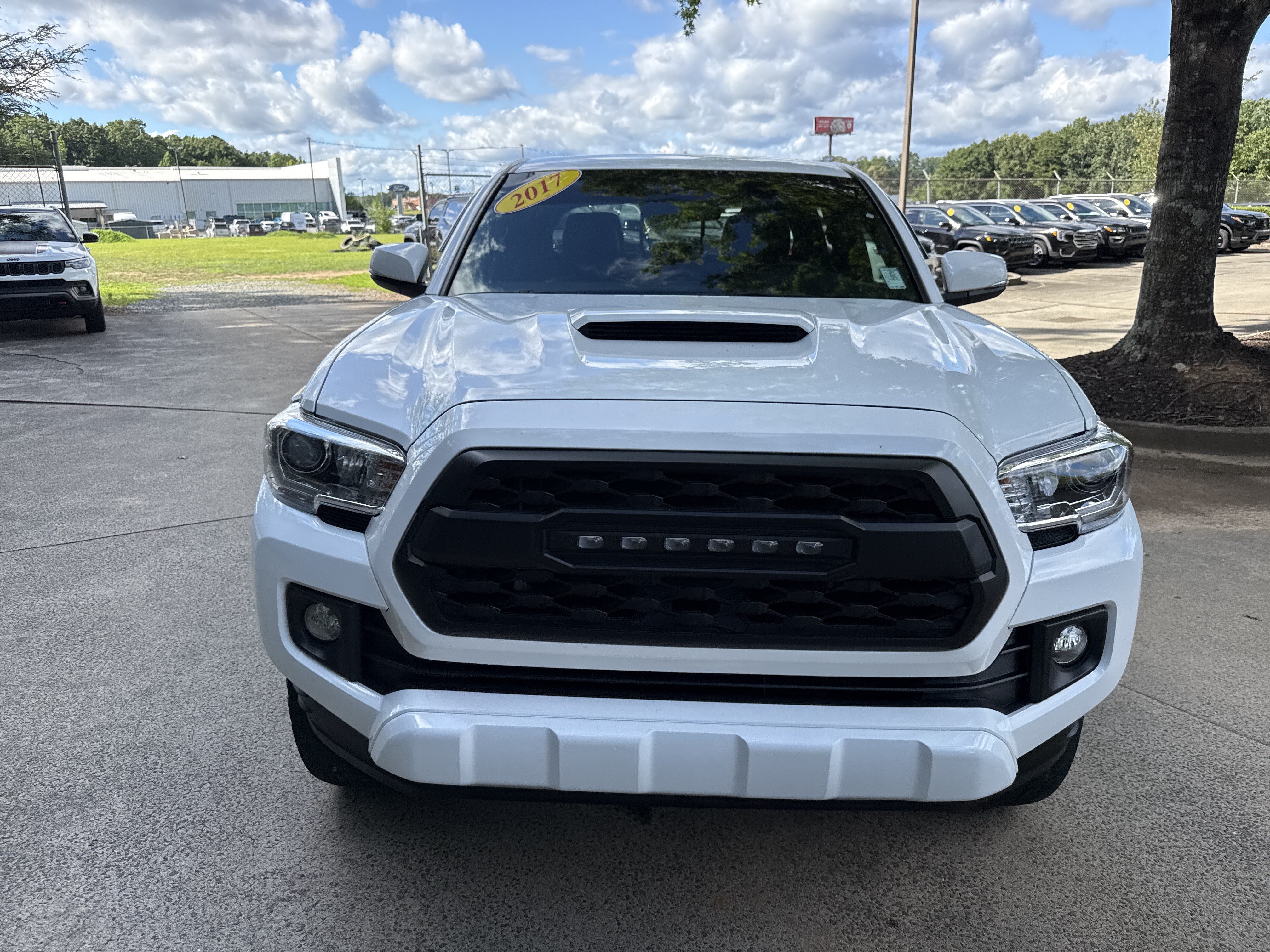 Used 2017 Super White Toyota TRD Sport image 2