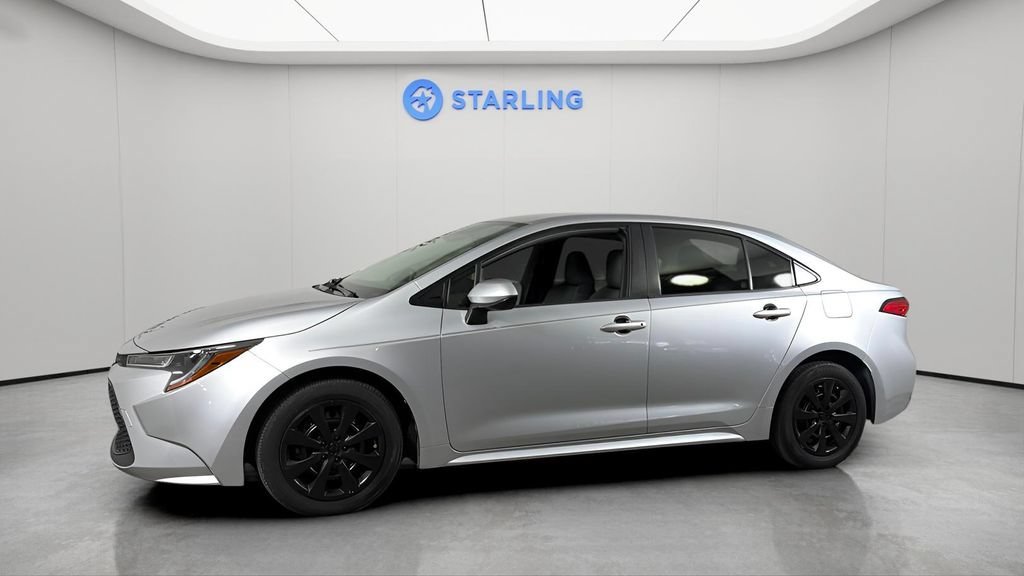 Used 2020 Silver Toyota LE image 2