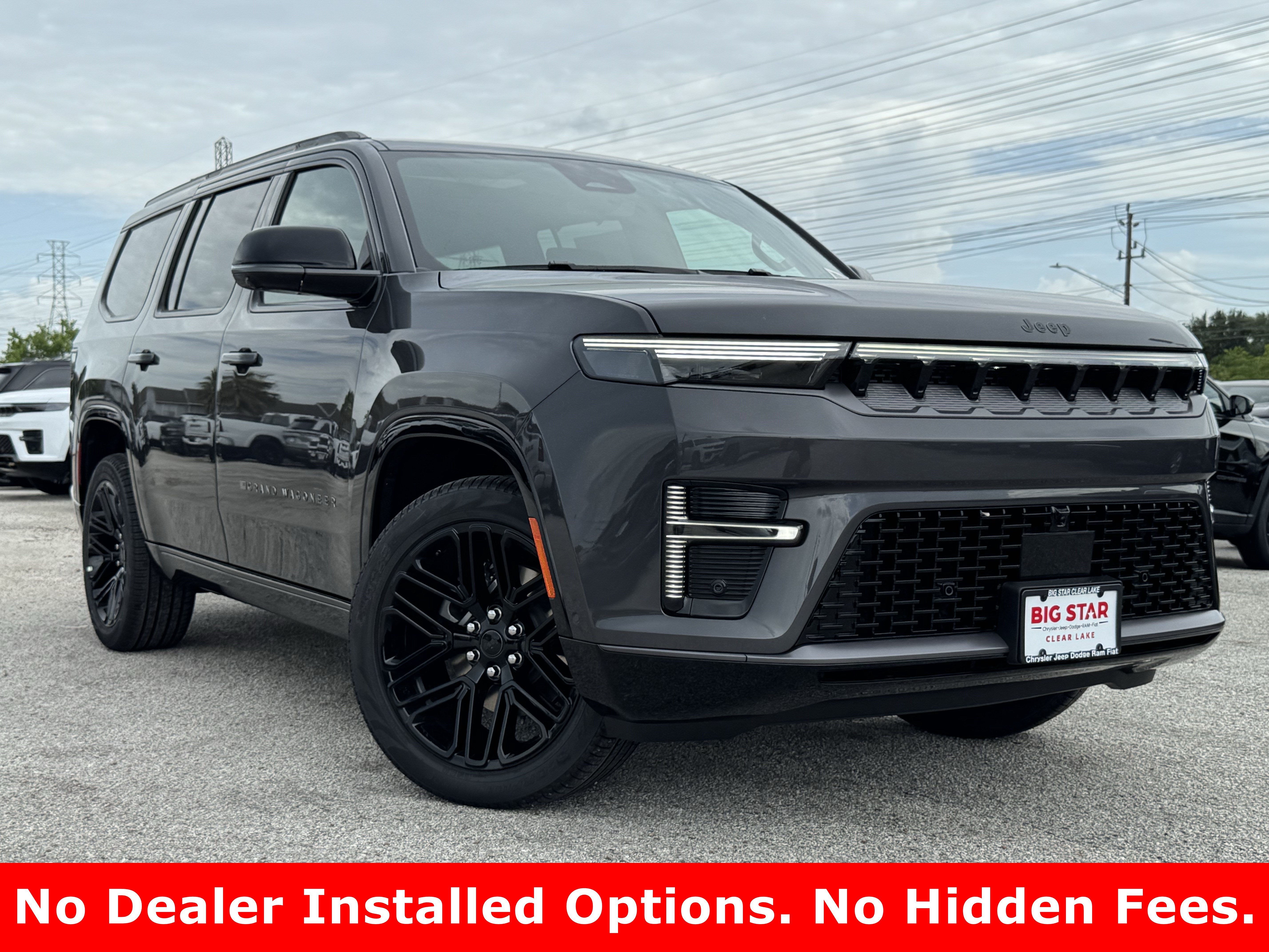 New 2026 Baltic-Gray Metallic Clear-Coat Exterior Paint Jeep Limited Reserve image 2