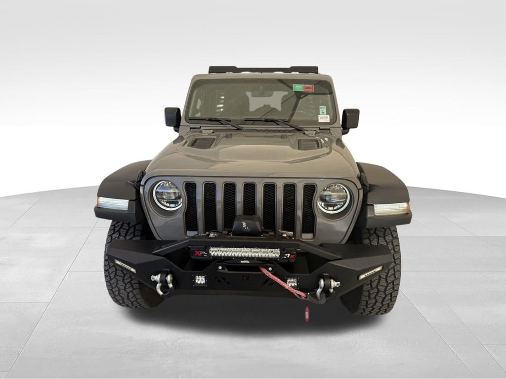 Used 2021 Gray Clearcoat Jeep Unlimited Rubicon image 10