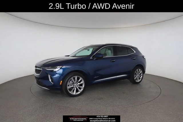 Used 2023 Blue Buick Avenir image 4