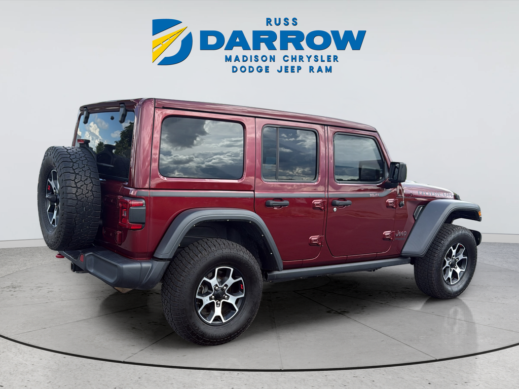 Used 2021 Red Jeep Unlimited Rubicon image 5