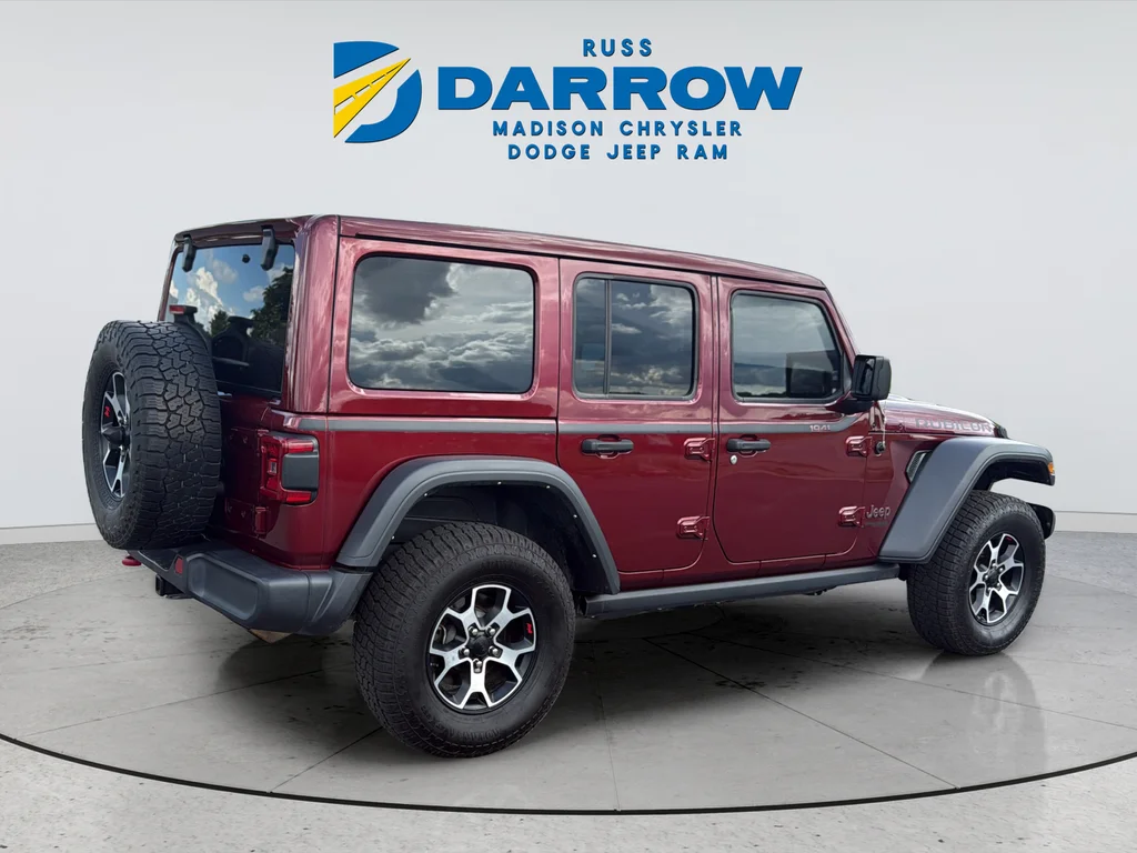 Used 2021 Red Jeep Unlimited Rubicon image 5