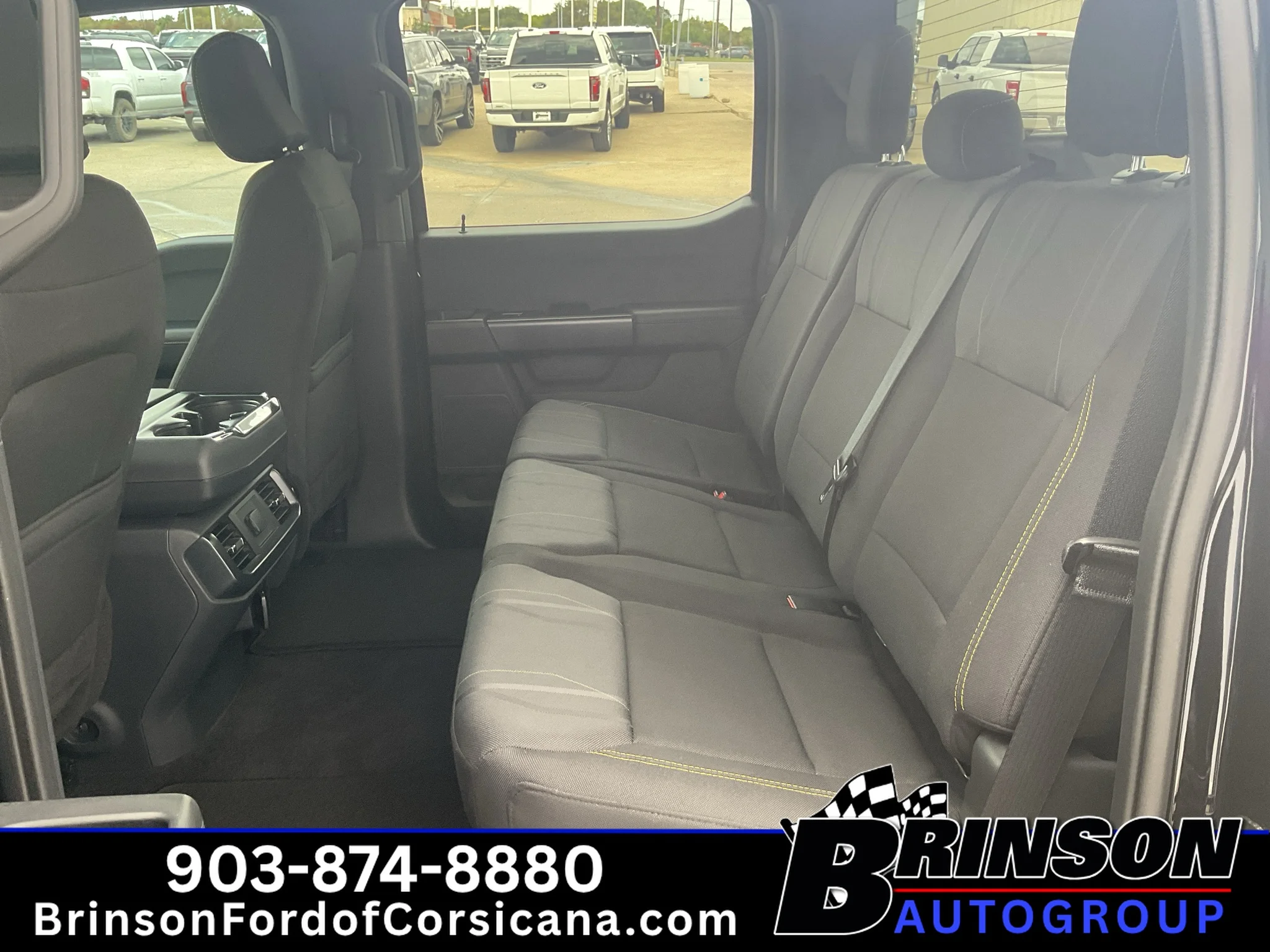 Used 2024 Agate Black Metallic Ford STX image 15