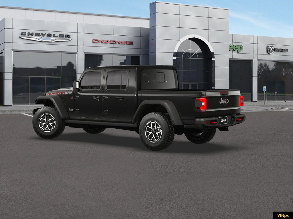 New 2026 Black Clear-Coat Exterior Paint Jeep Rubicon image 4