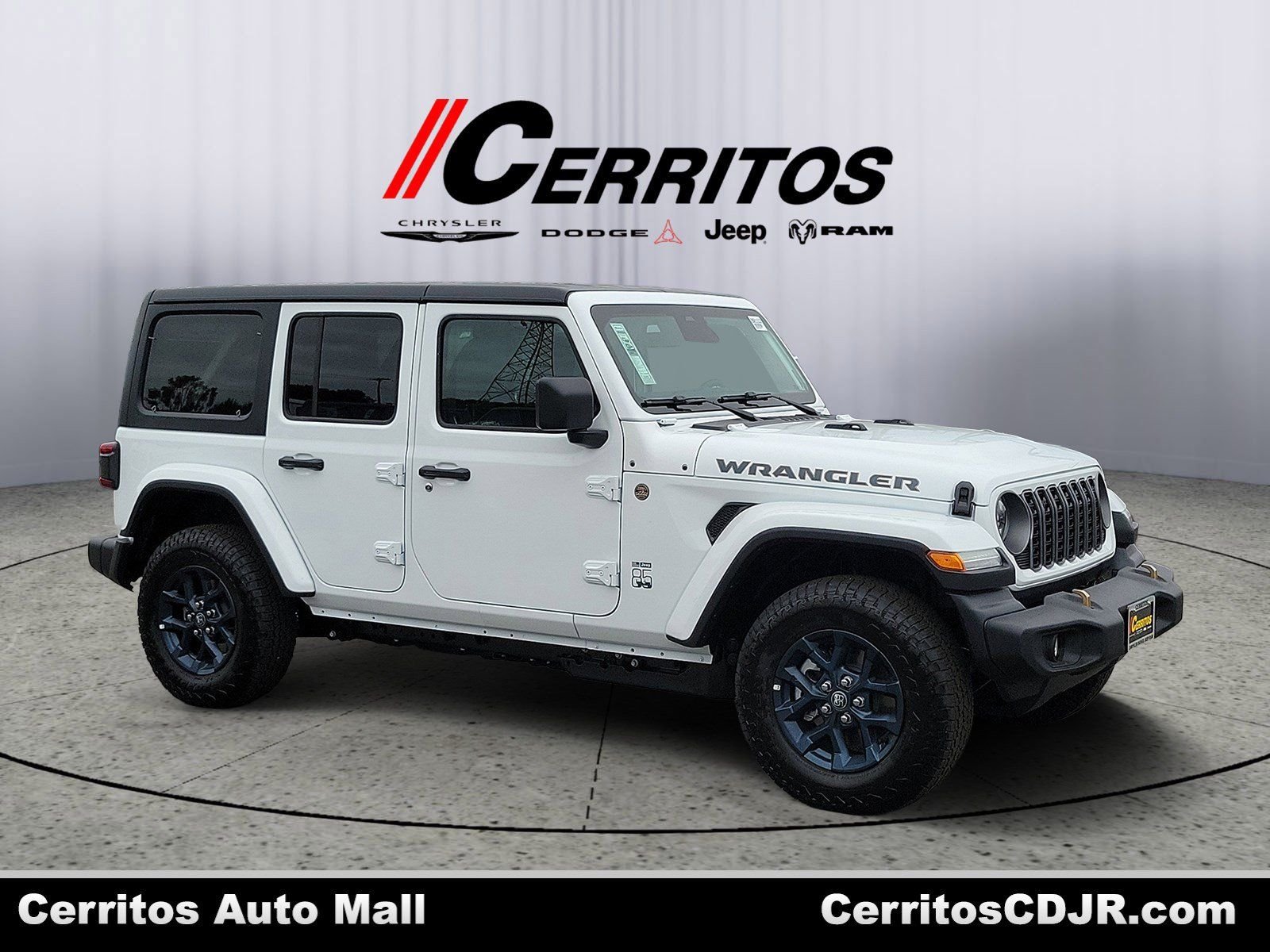 New 2026 Bright White Clear-Coat Exterior Paint Jeep 85th Anniversary Edition image 1