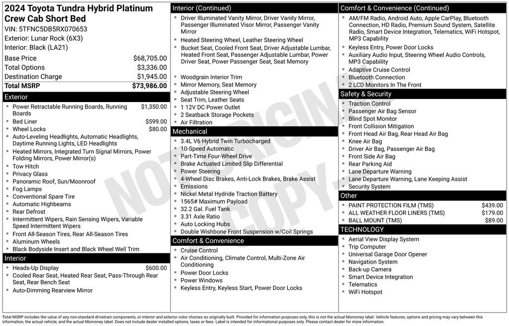 Used 2024  Toyota Platinum image 6