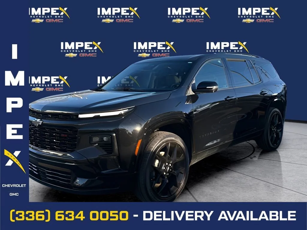 Mosaic Black Metallic 2024 Chevrolet Traverse RS AWD SUV / Crossover Four-Wheel Drive