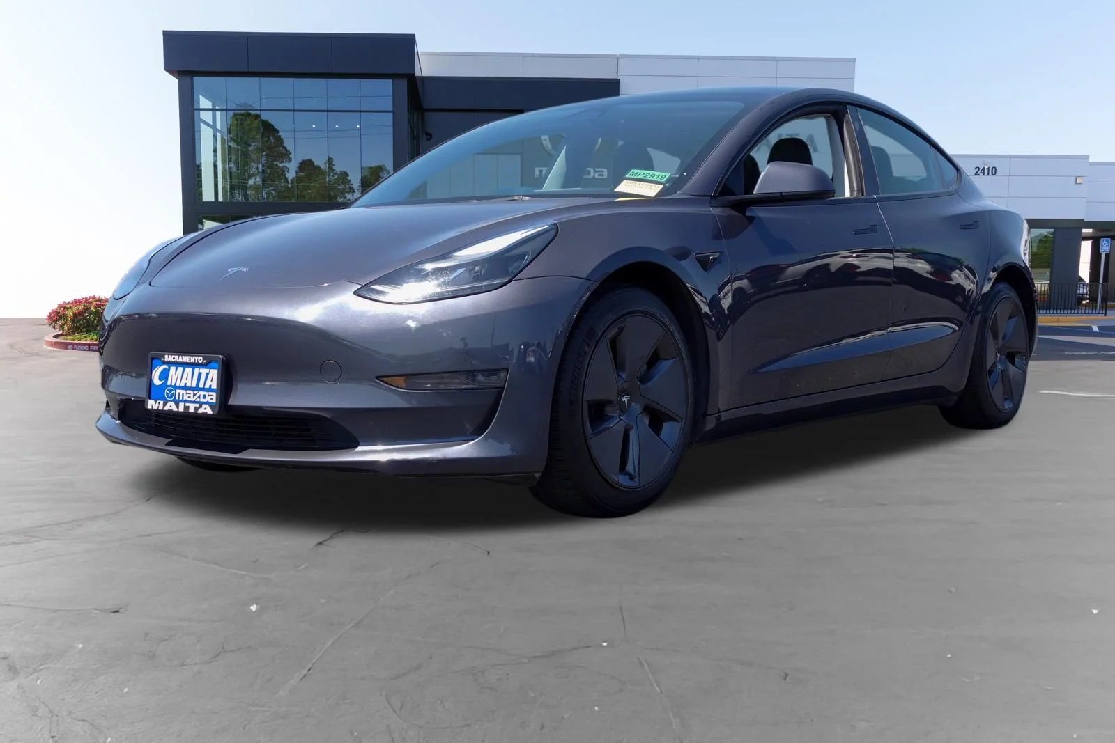 Used 2023 Midnight Silver Metallic Tesla Base image 7