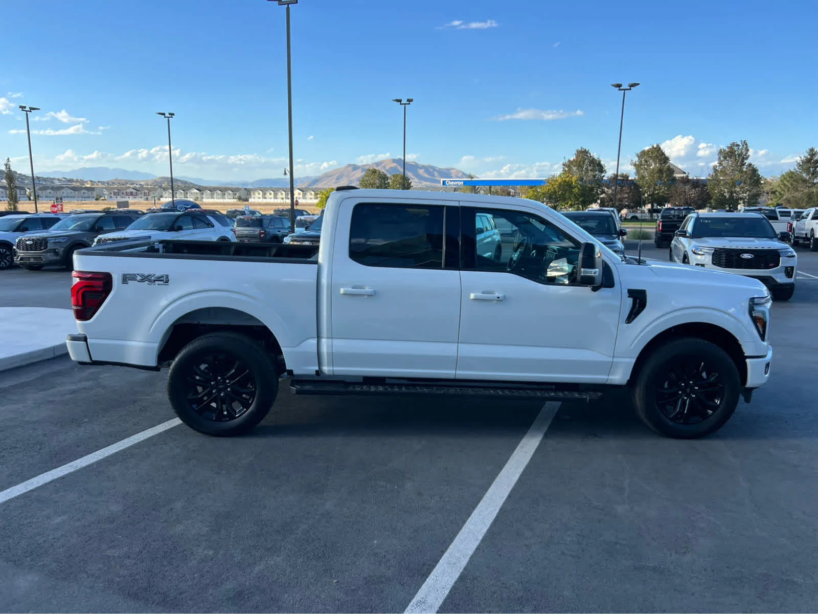 New 2026 Star White Metallic Tri-Coat Ford Lariat® image 6