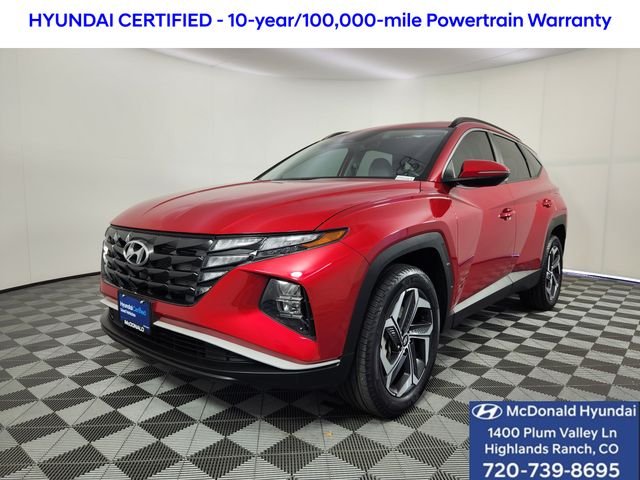 Certified Used 2023 Red Hyundai SEL image 1