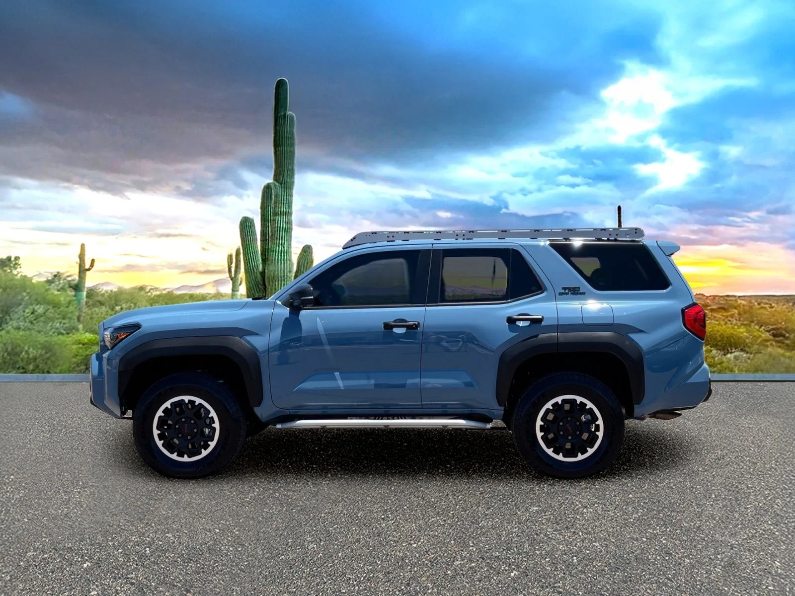 Used 2025 Heritage Blue Toyota TRD Off-Road Premium image 2