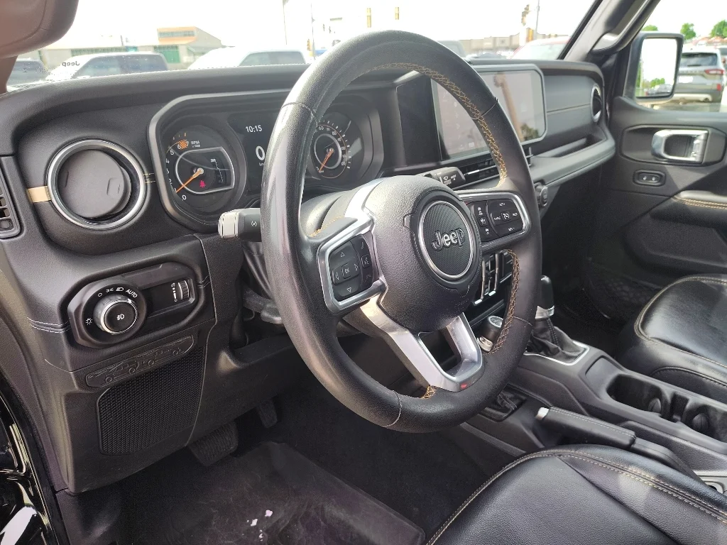 Used 2024 Black Clearcoat Jeep Sahara image 9