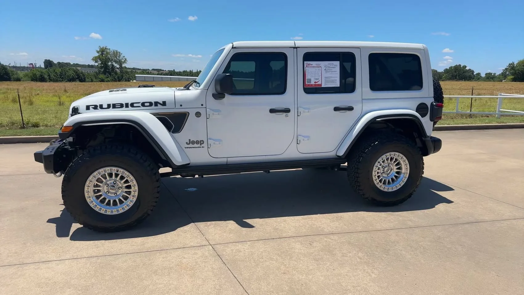 Used 2025 Bright White Clearcoat Jeep Rubicon 392 Final Edition image 4