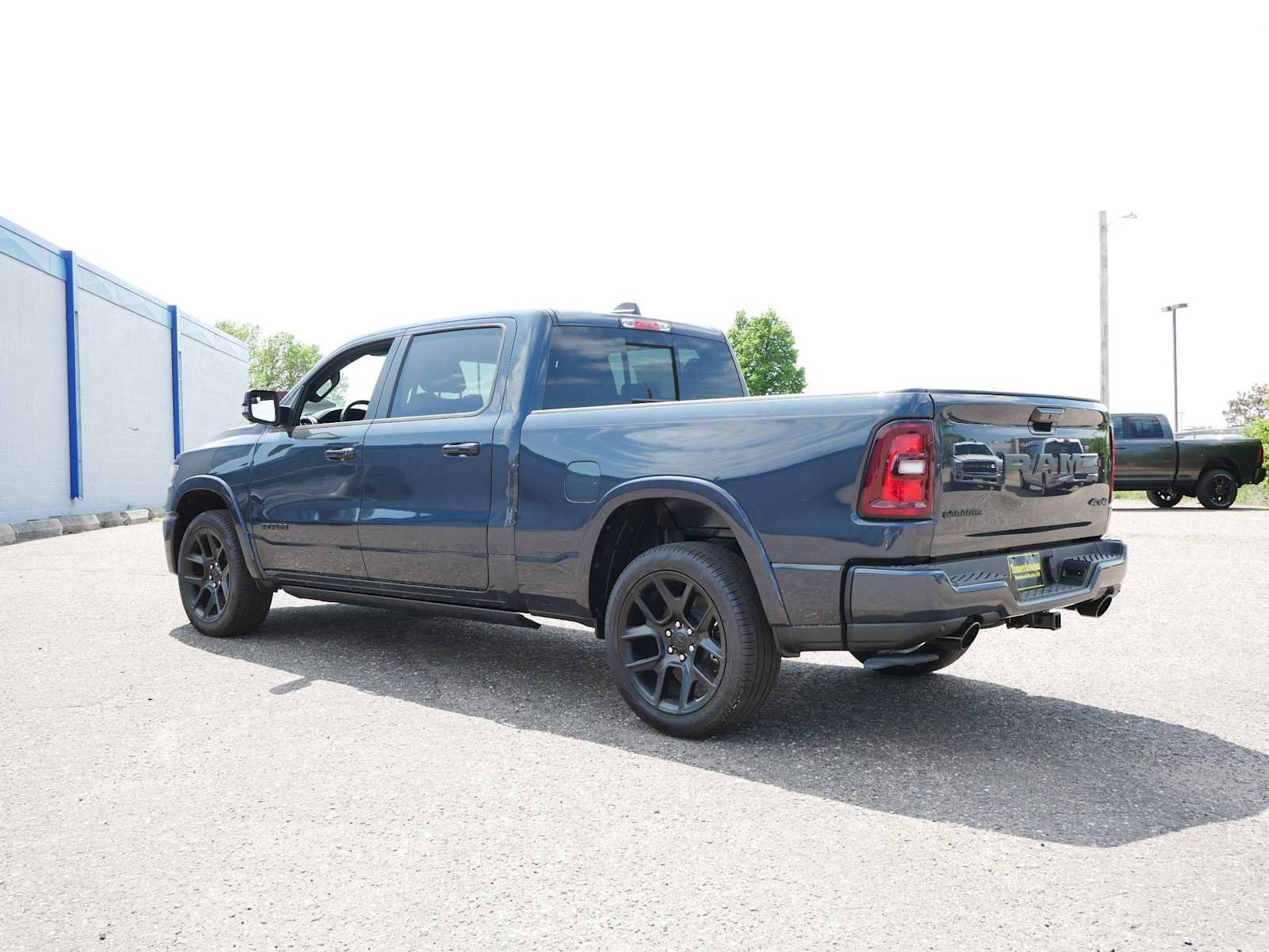 New 2026 Forged Blue Metallic Exterior Paint RAM Laramie image 5