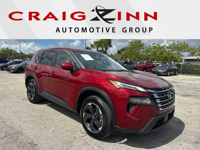 Used 2025 Red Nissan SV image 1