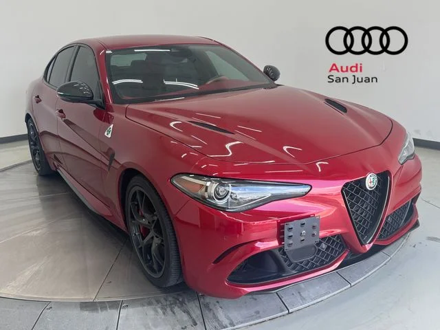 Used 2020 Red Alfa Romeo Quadrifoglio image 1