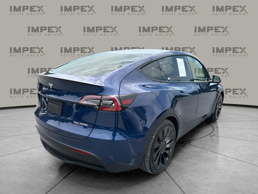 Used 2023 Blue Tesla Performance image 3