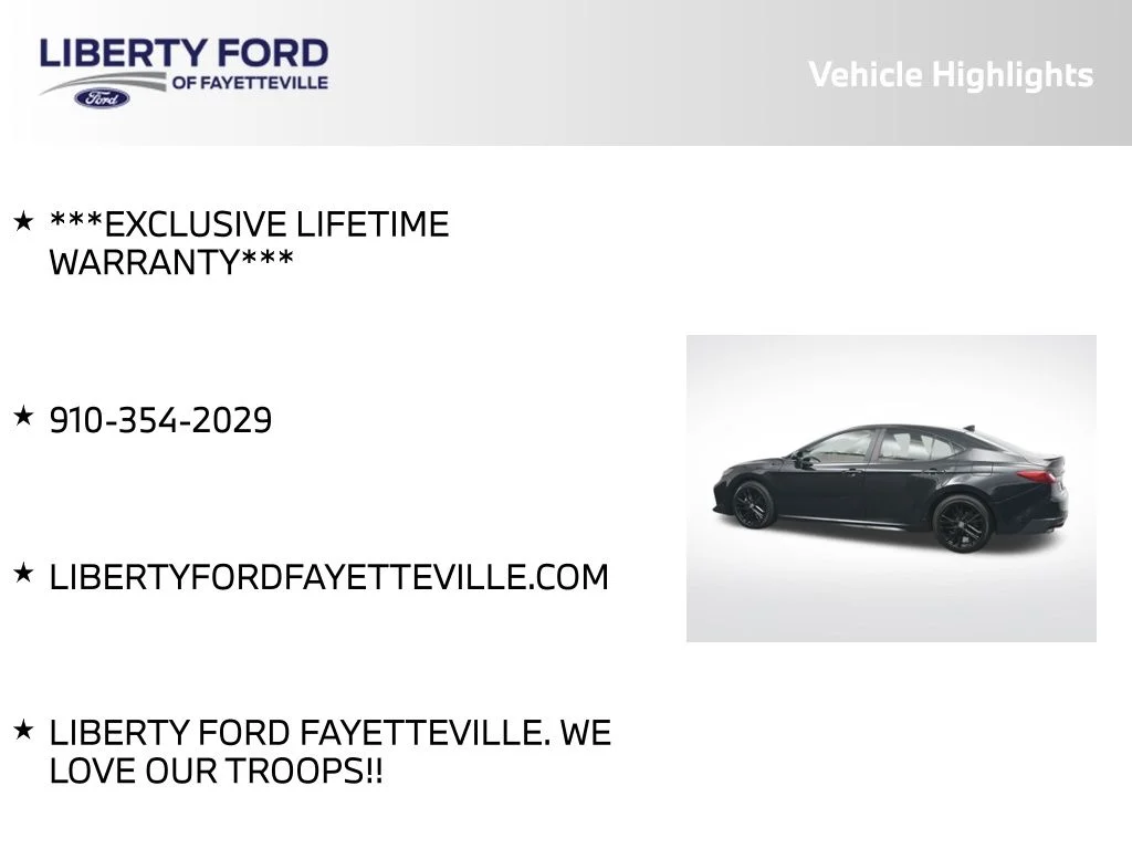Used 2025 Black Toyota SE image 5