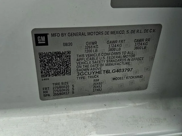 Used 2020 Beige Chevrolet High Country image 28