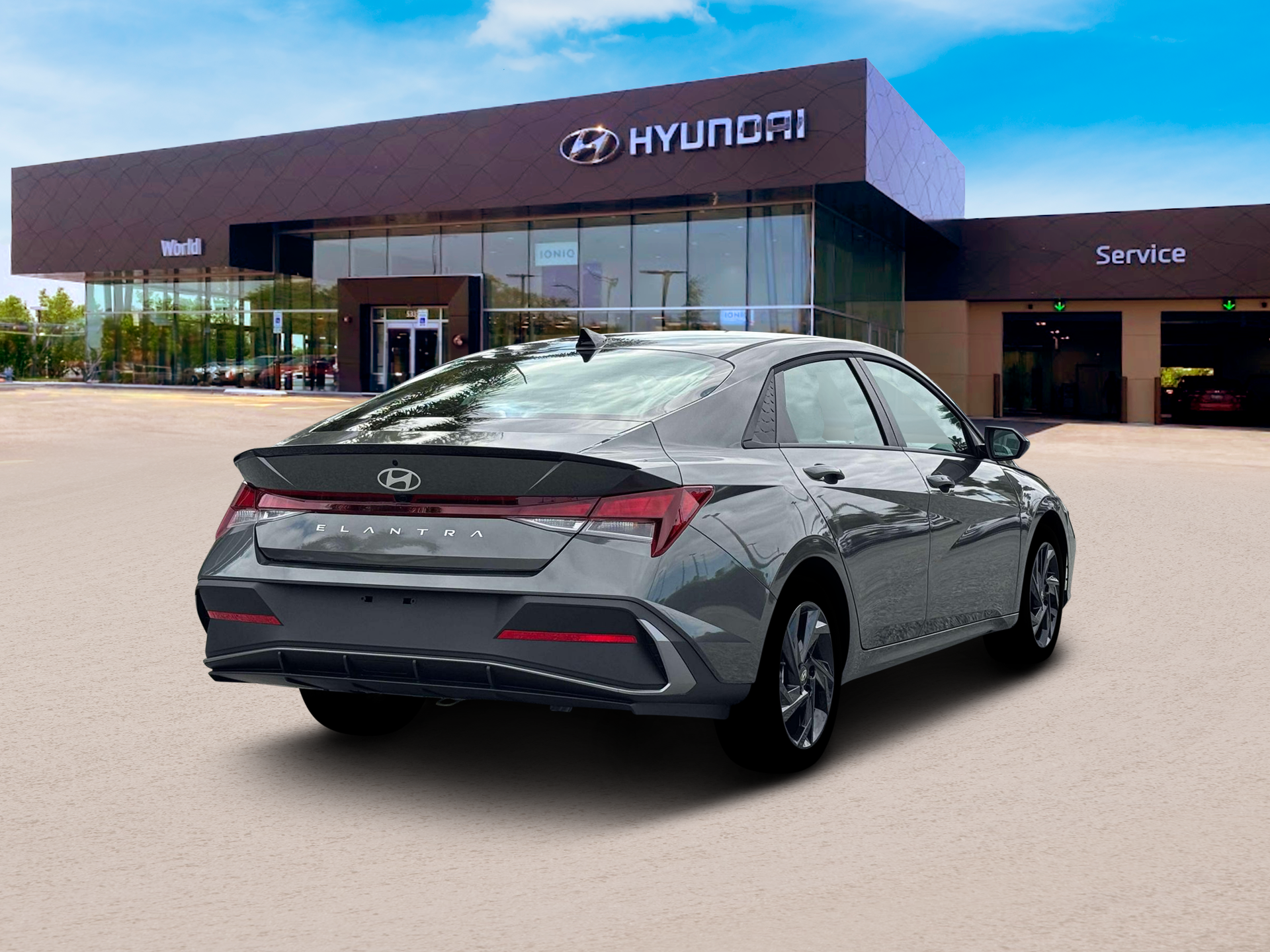 New 2026 Amazon Gray Hyundai SEL Sport image 7