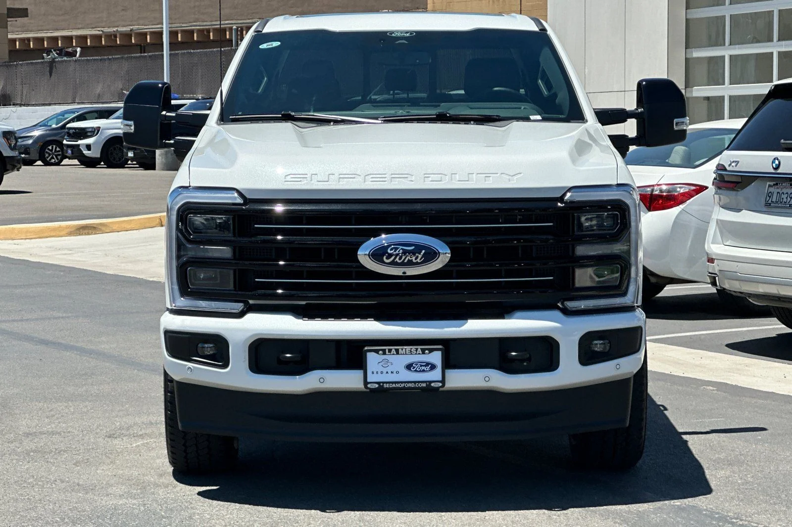 New 2026 Star White Metallic Tri-Coat Ford F-250® Platinum® image 8