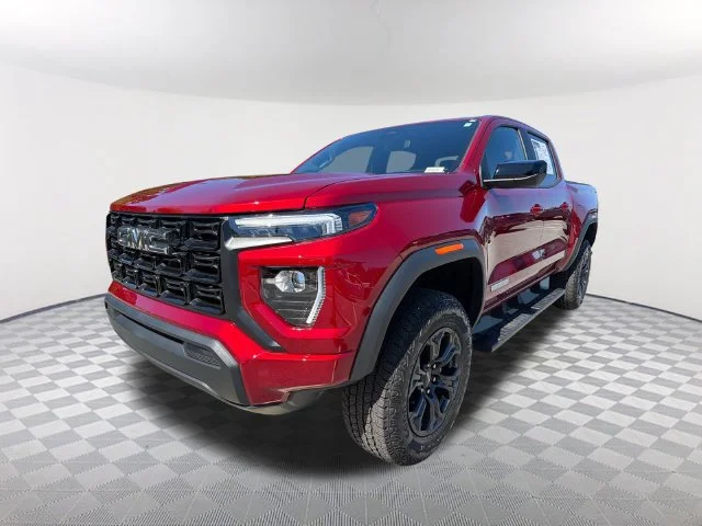 Used 2025 Volcanic Red Tintcoat GMC Elevation image 1