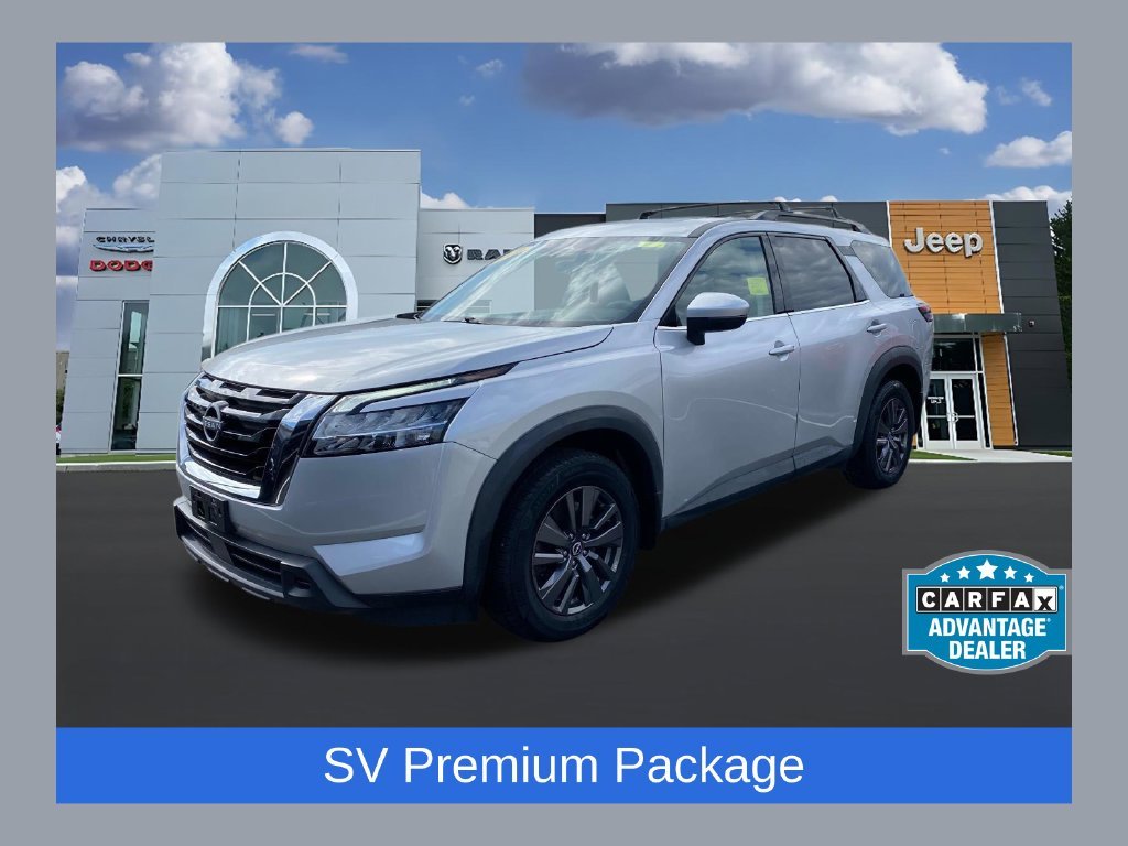 Used 2022 Silver Nissan SV image 1