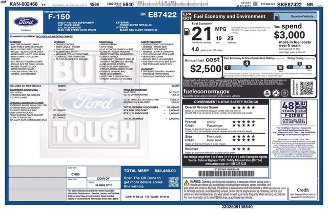 2025 Ford F-150 STX