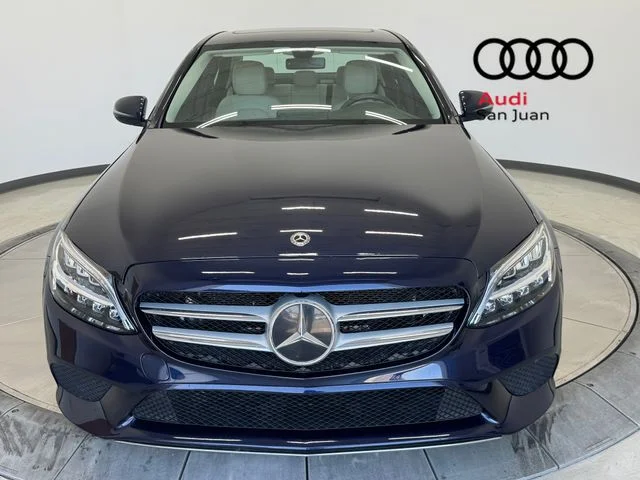 Used 2021 Blue Mercedes-Benz C 300 image 2