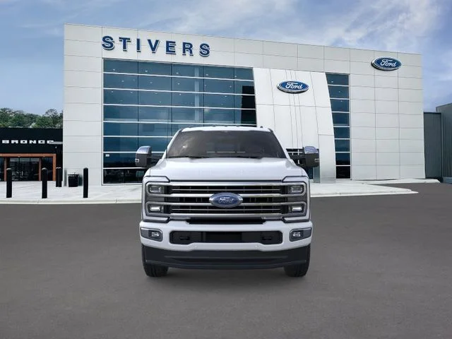 New 2026 Star White Metallic Tri-Coat Ford F-250® Platinum® image 7
