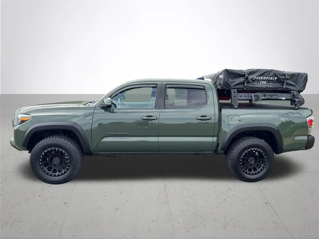 Used 2021 Green Toyota TRD Off-Road image 3