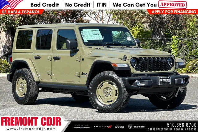 New 2026 Jeep Wrangler Willys 4D Sport Utility in Newark #TW260369