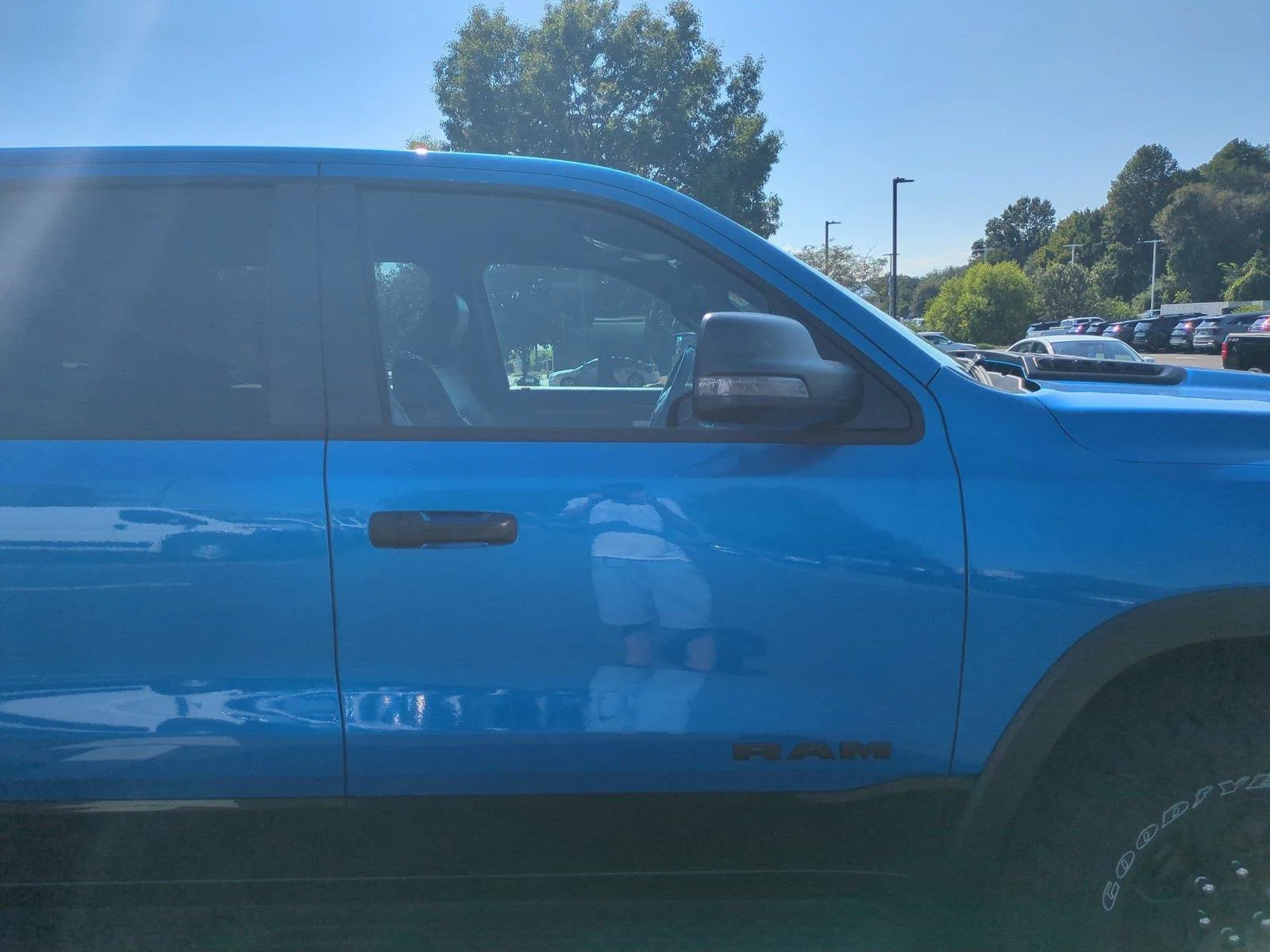 Used 2023 Hydro Blue Pearl Ram Rebel image 37