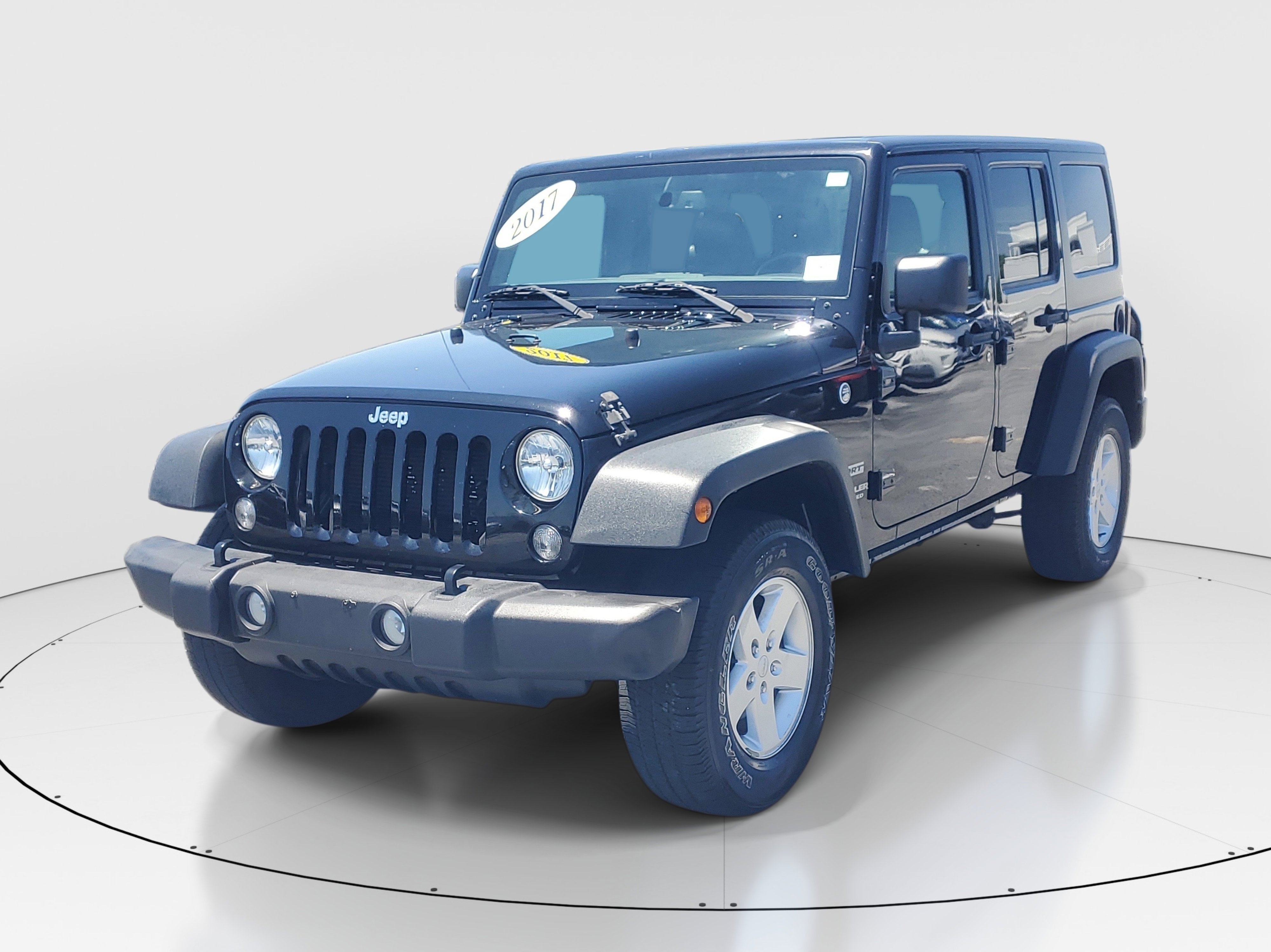 Used 2017 Black Clearcoat Jeep Sport image 3
