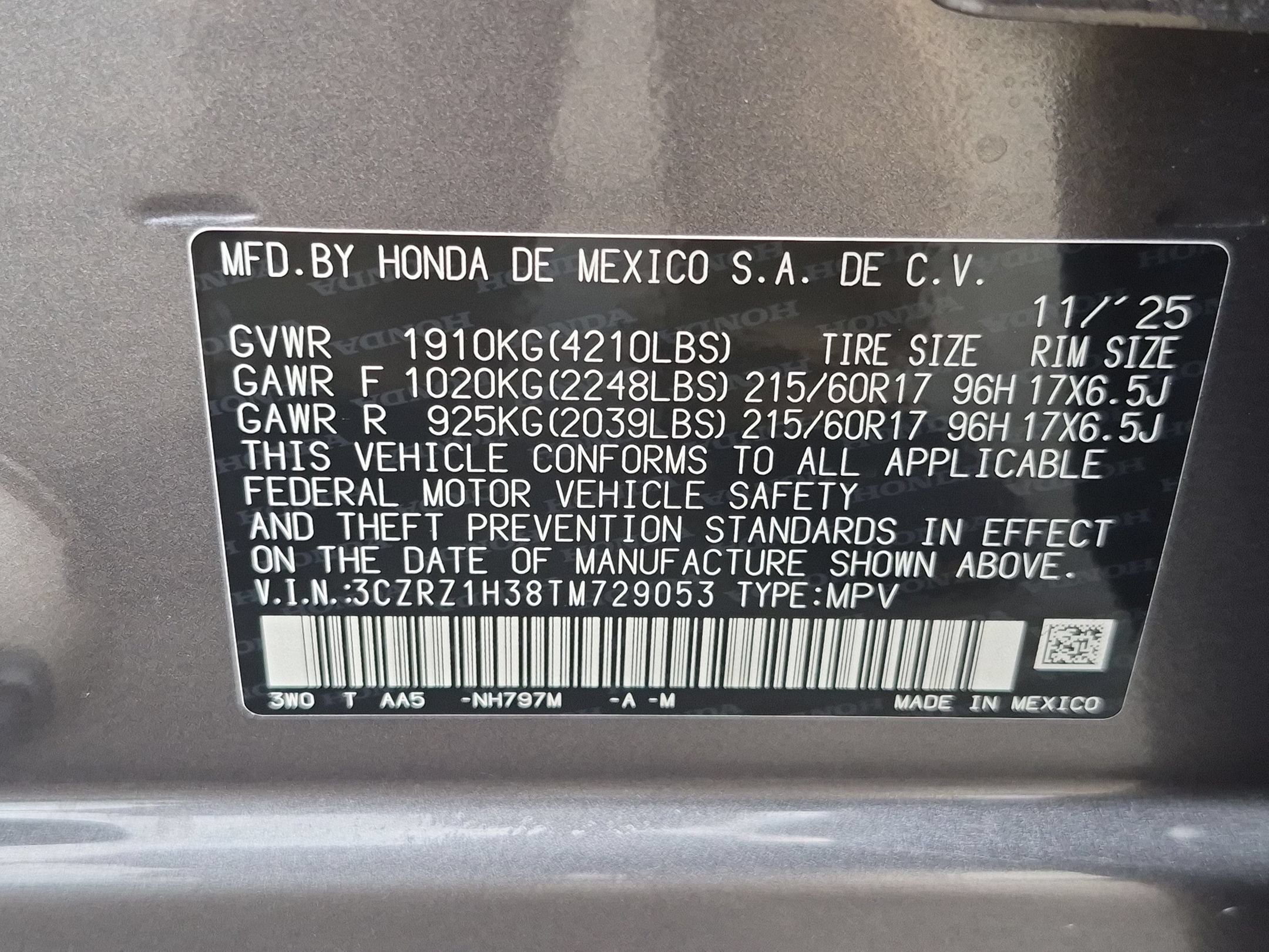 Used 2026 Gray Honda LX image 34
