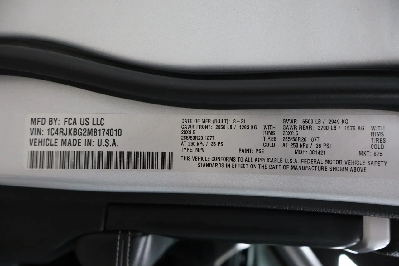 Used 2021 Silver Zynith Jeep Limited image 46