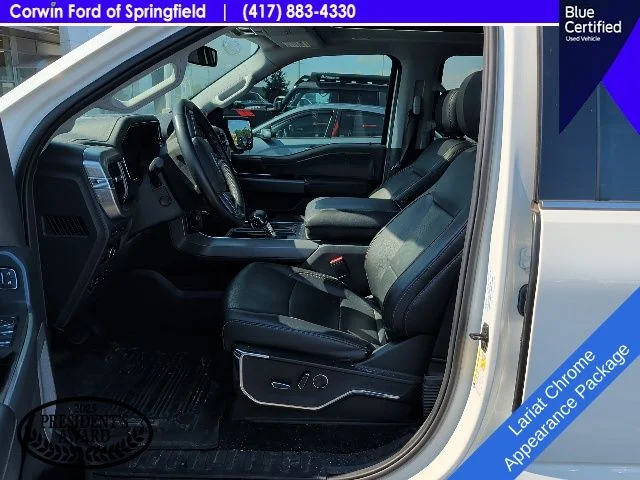 Certified Used 2022 Star White Ford Lariat image 13