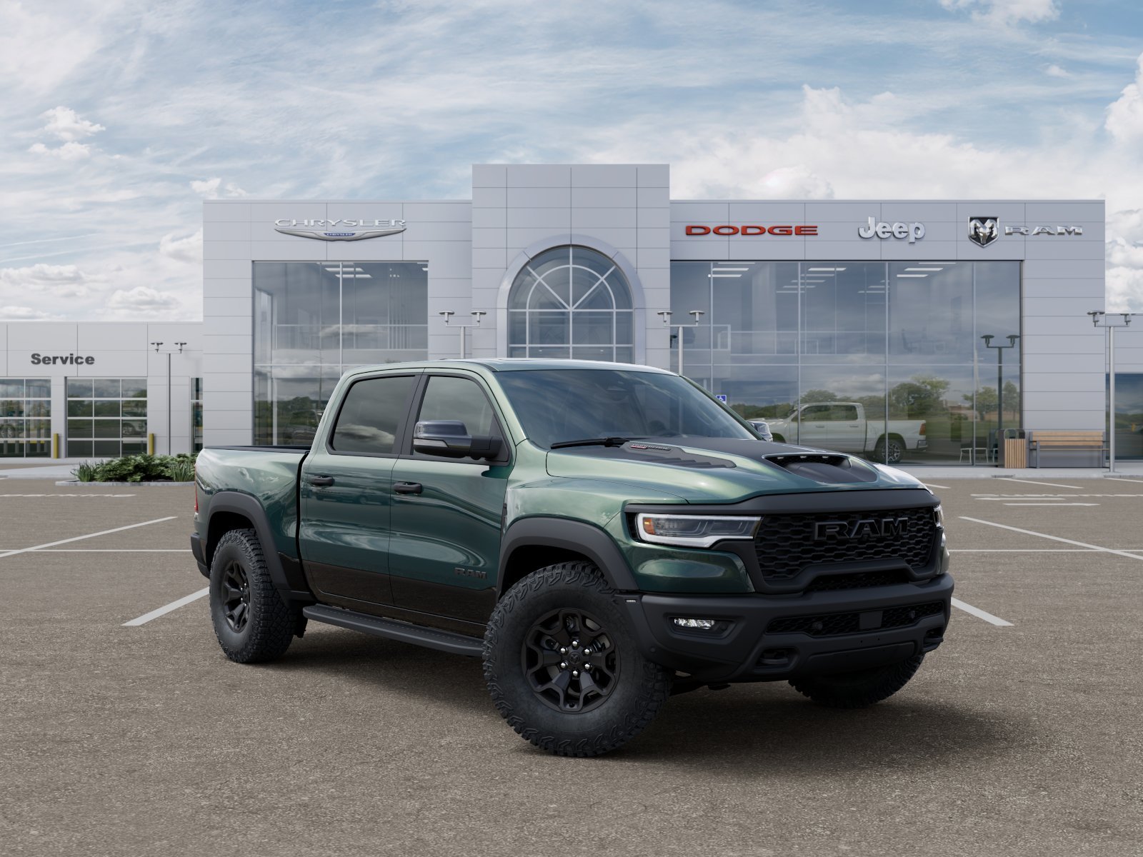 New 2026 Serrano-Green Metallic Exterior Paint RAM RHO image 32