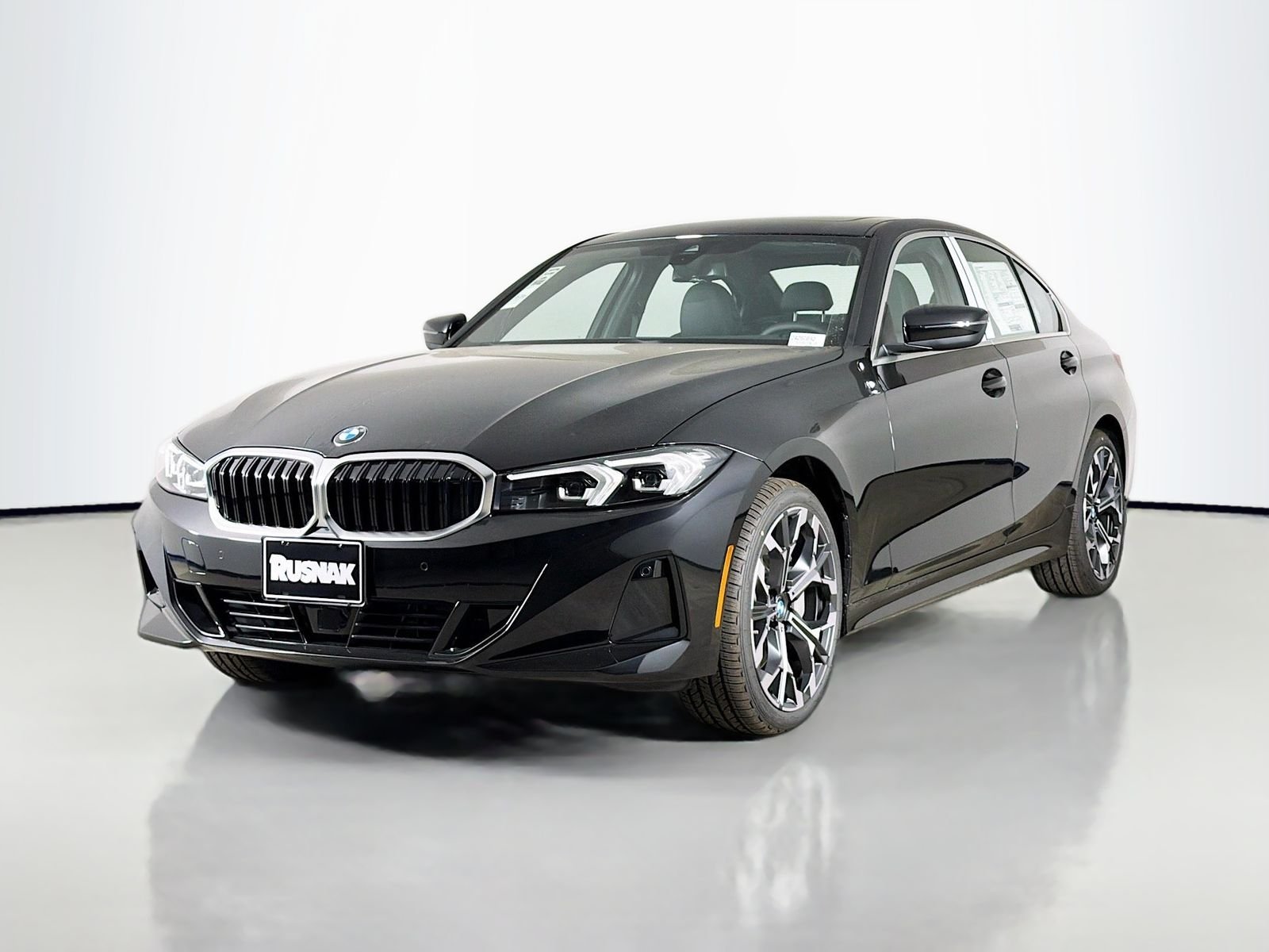 New 2026 Black Sapphire Metallic BMW 330i image 3