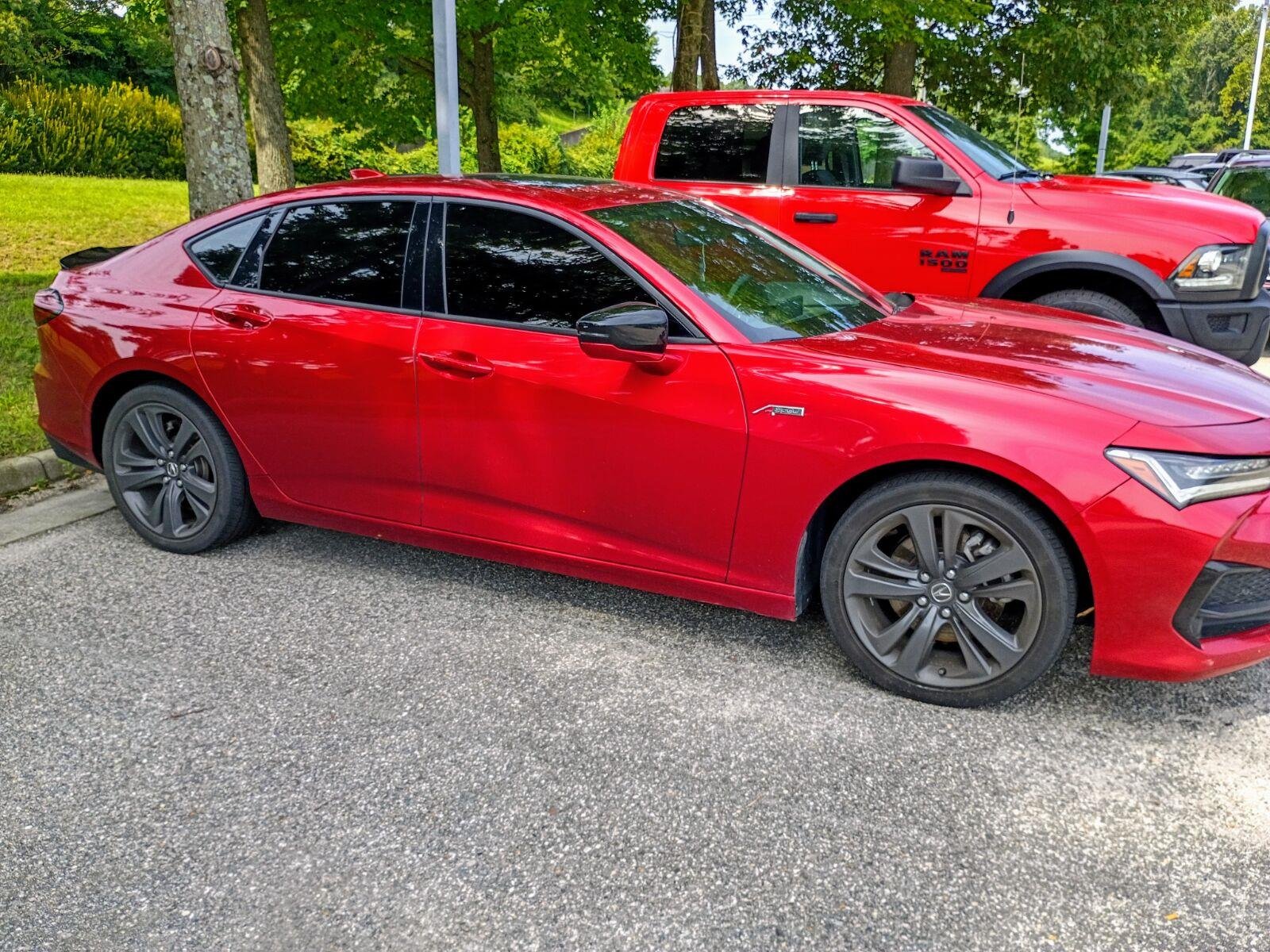 Used 2023 Performance Red Pearl Acura w/A-Spec Package image 4