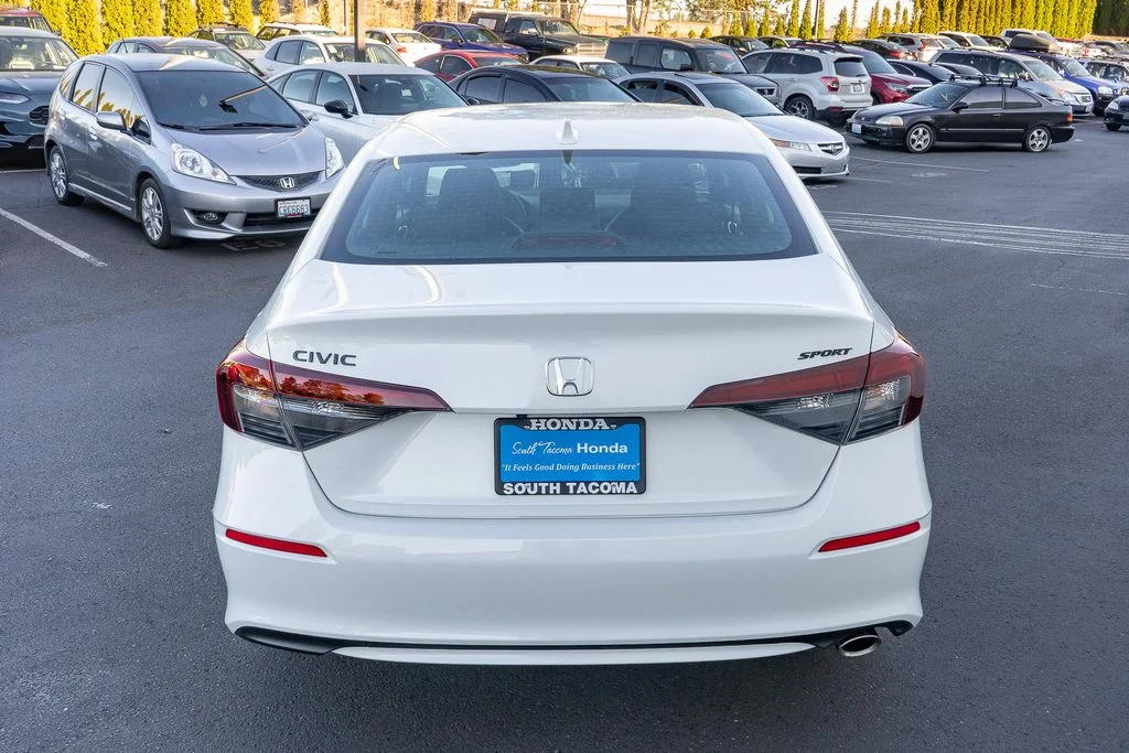 New 2026 Platinum White Pearl Honda Sport image 7