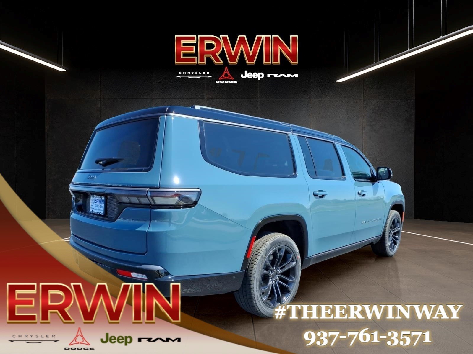 New 2026 Steel Blue Exterior Paint Jeep Summit Obsidian image 5