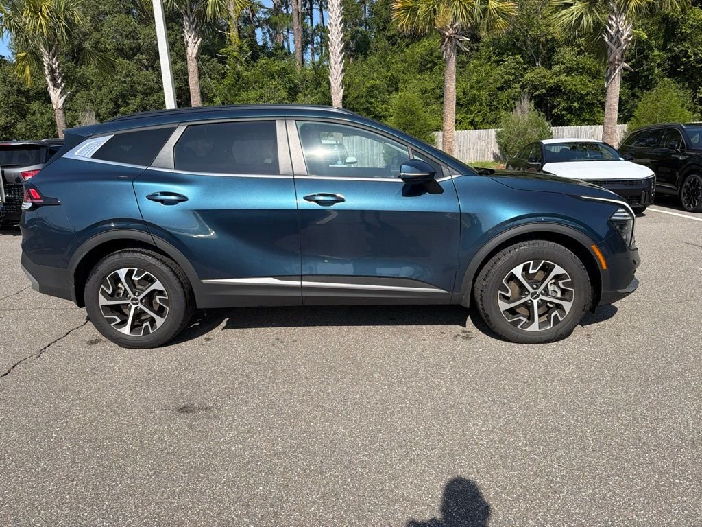 Certified Used 2025 Blue Kia EX image 3