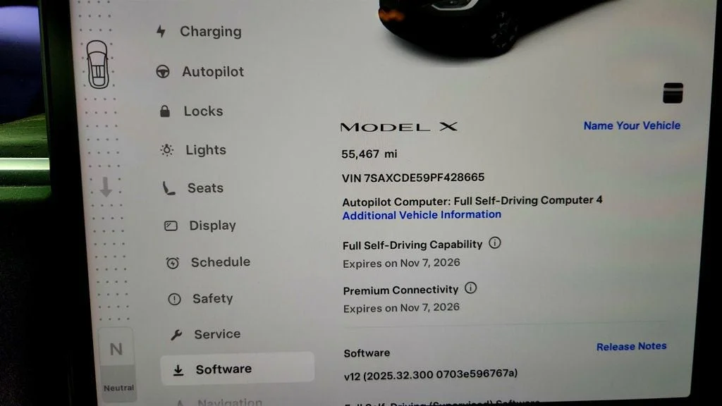 Used 2023 Solid Black Tesla AWD image 13
