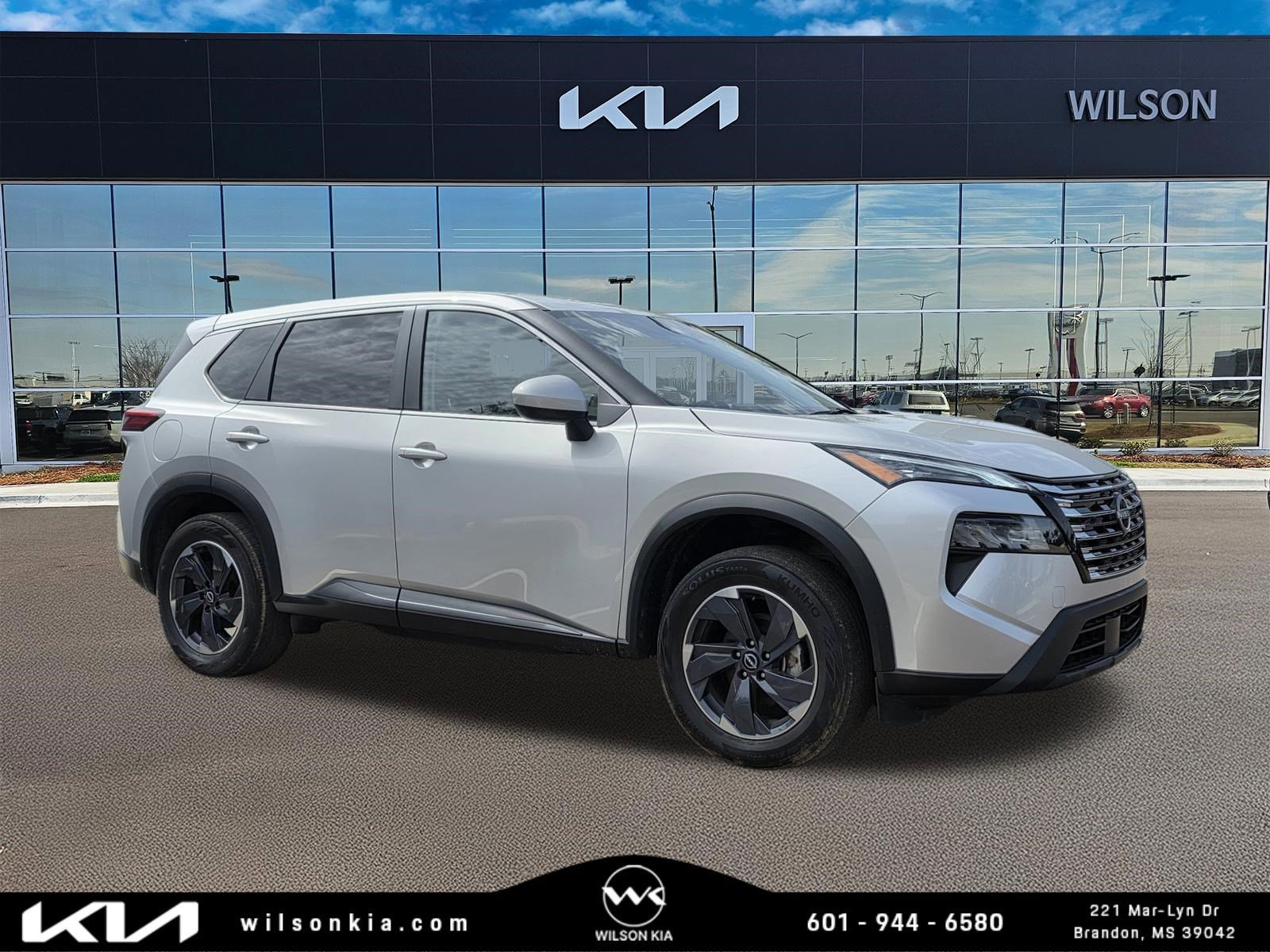 Used 2024 Brilliant Silver Metallic Nissan SV image 1
