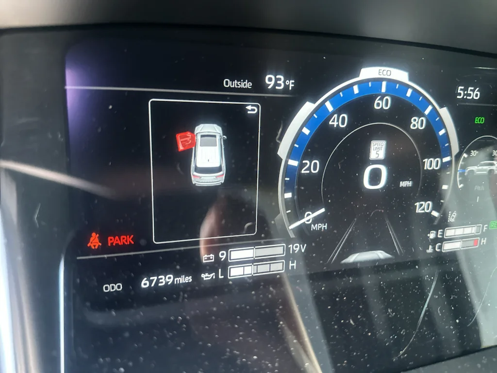 Used 2025 Supersonic Red Toyota Platinum image 10