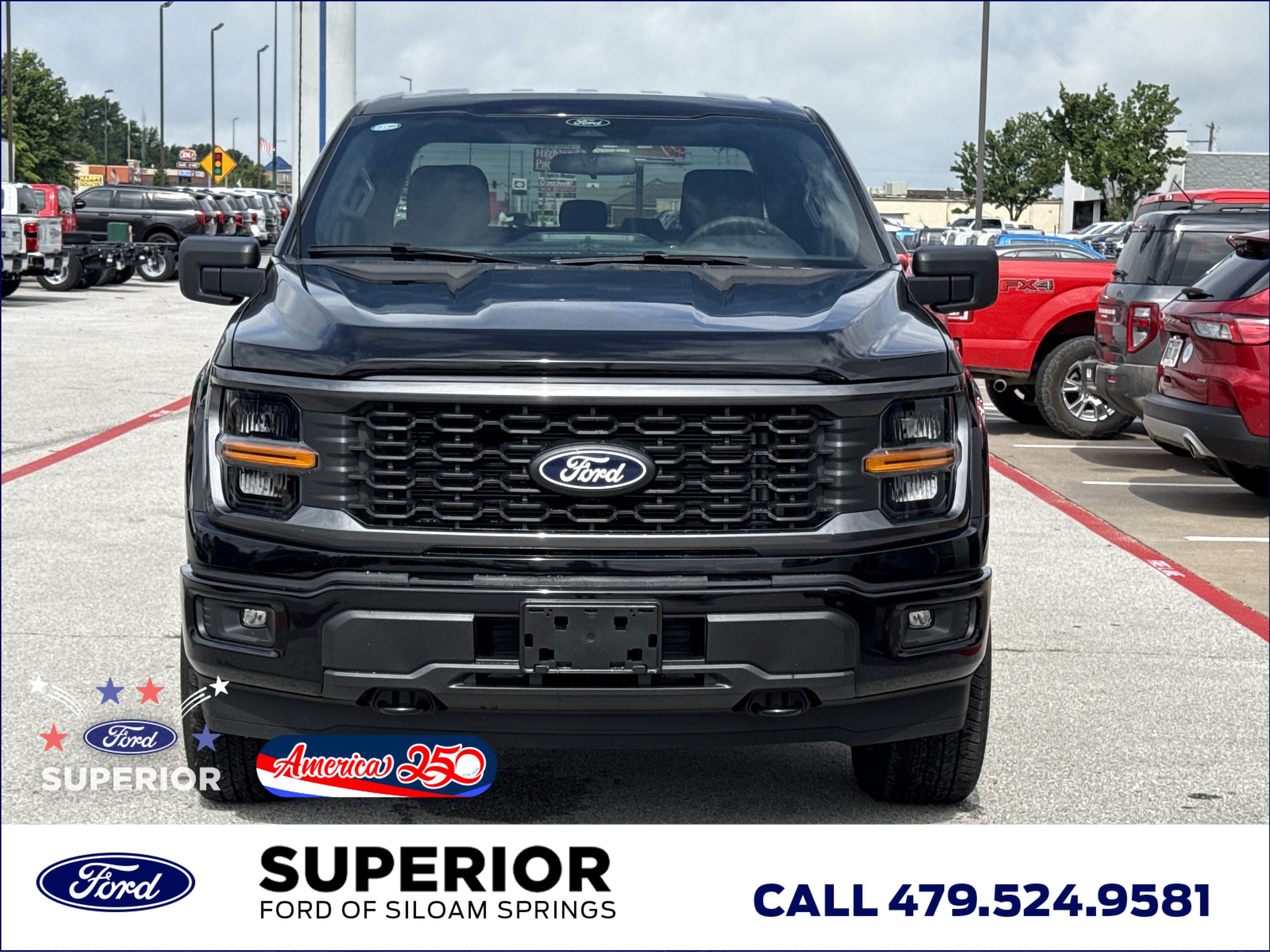 New 2026 Agate Black Metallic Ford STX 4WD image 12