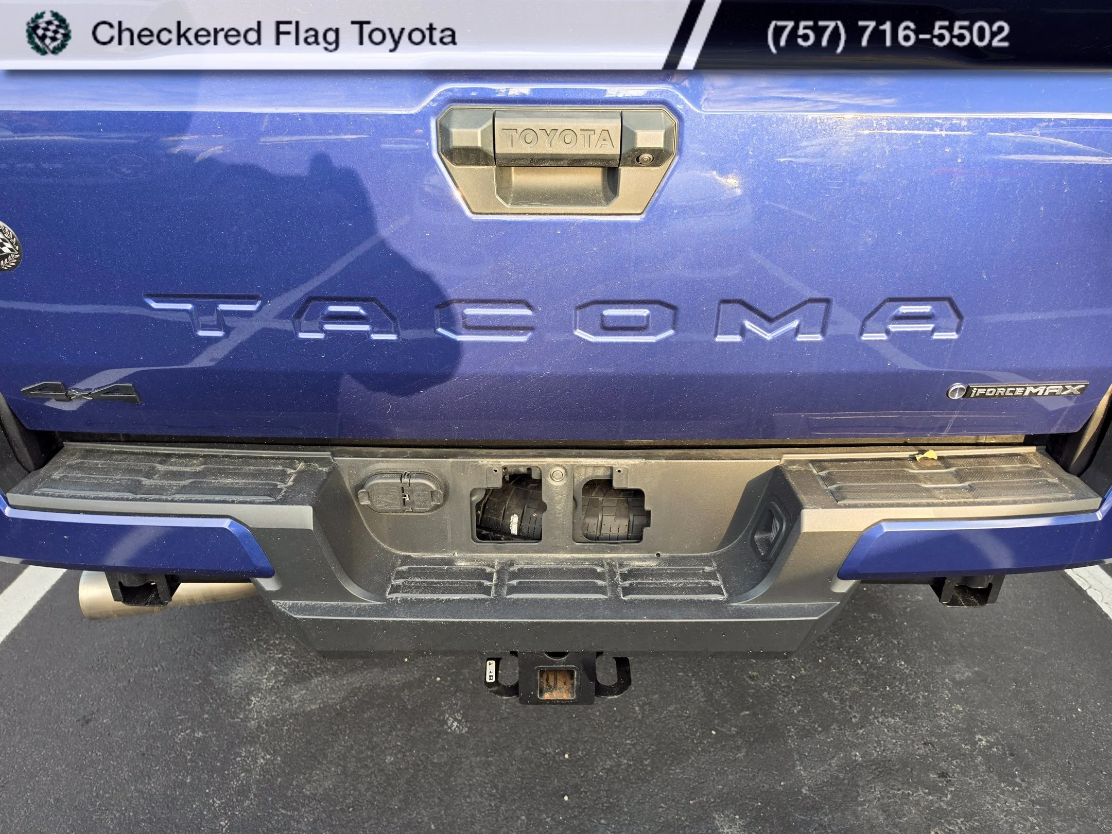 Used 2025 Blue Crush Metallic Toyota TRD Off Road image 8