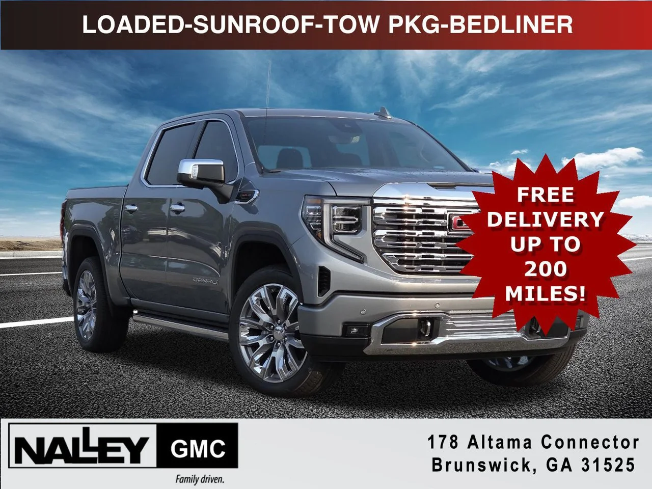 New 2026 Sterling Metallic GMC Denali image 1